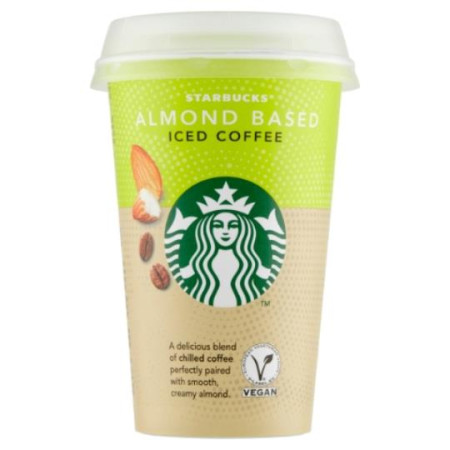 detail Starbucks Almond Iced coffee 220ml