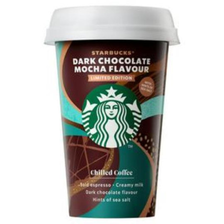 detail Starbucks Dark Chocolate Mocha Flavour 220ml