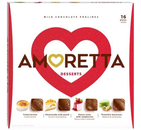detail Amoretta Desserts Pralinky 106g
