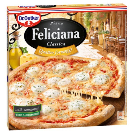 detail Dr. Oetker Pizza FELIC. Quattro Formaggi 325g X5