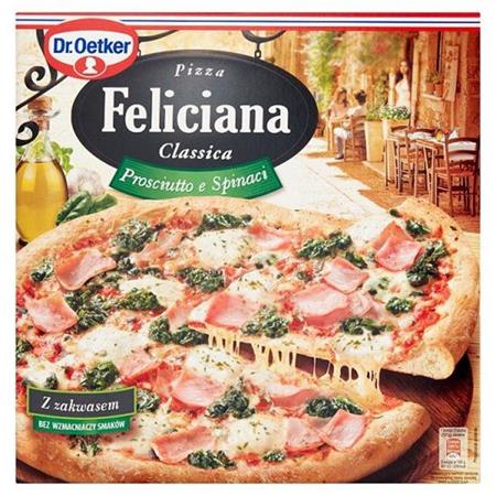 detail Dr. Oetker Pizza FELIC. Prosciutto & Spinaci 350g