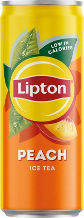detail Lipton plech 0.33l Peach
