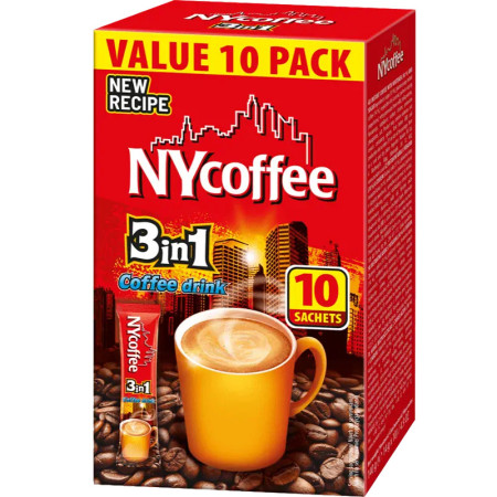 chi tiết NYcoffee 3v1 káva 10x14g