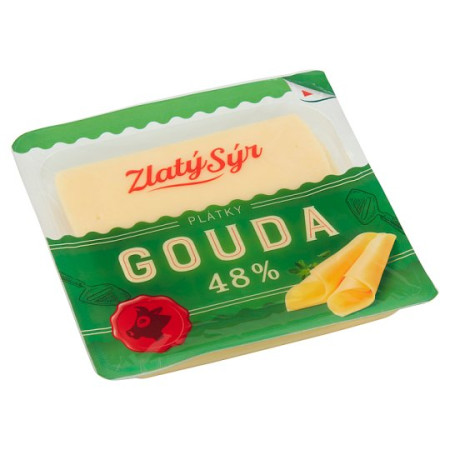detail Gouda 48% plátky 100g