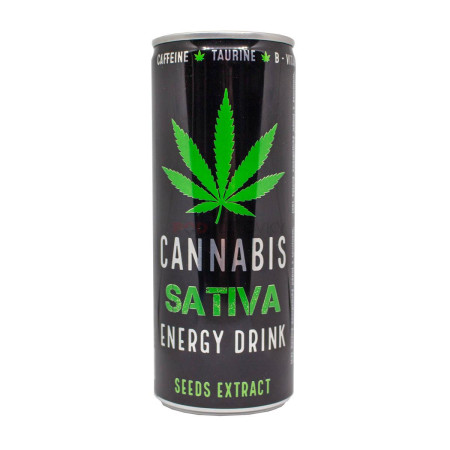 chi tiết Cannabis energy drink 250ml x 24