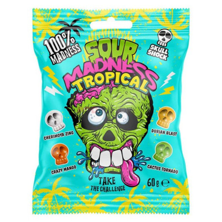 detail Argo sour Madness Tropical 60g