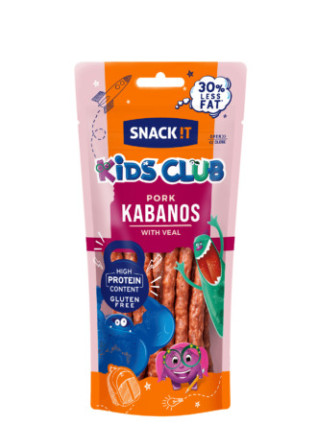 detail Snack IT KIDS CLUB 90 g vepřový s telecím masem