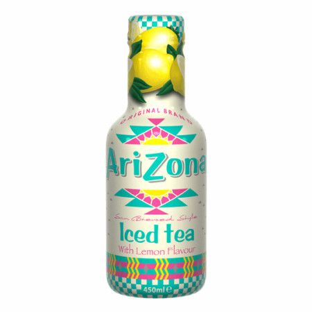 detail Arizona 0,45L PET Iced Tea Lemon