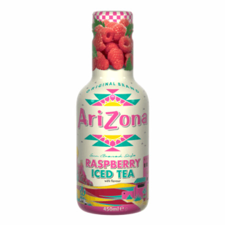 detail Arizona 0,45L PET Raspberry Iced Tea