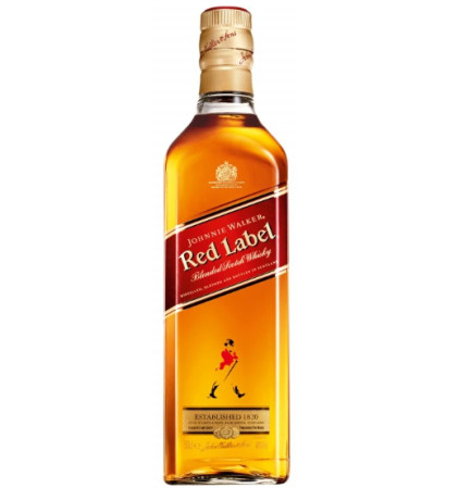 detail Johnnie Walker Red 40% 50ml mini