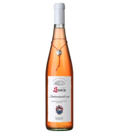detail Sovín 0,75L Svatovavřinecké Rosé
