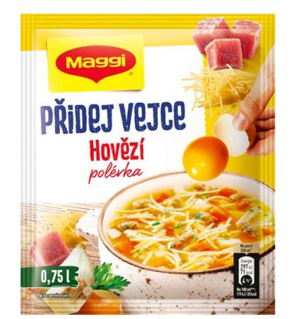 detail Maggi Polévka Přidej vejce 44g hovězí
