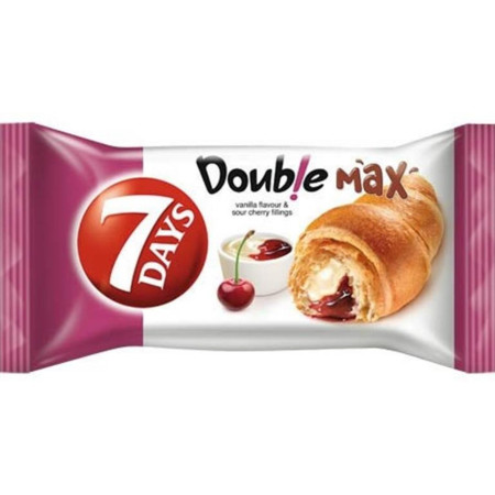 detail 7Days Croissant 80g Vanilka + Višeň
