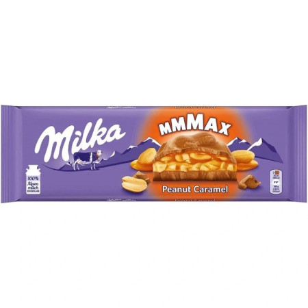detail Milka 276g peanut caramel