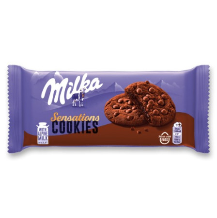 chi tiết Milka Cookie All Choco 156g - 12ks/kart
