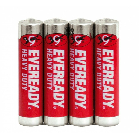 detail Baterie Eveready AAA (LR03) 1,5V 4ks/60ks