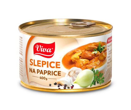 chi tiết Viva Slepice na paprice 400g
