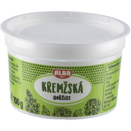 detail Alba Horčice Kremžská 100g X24