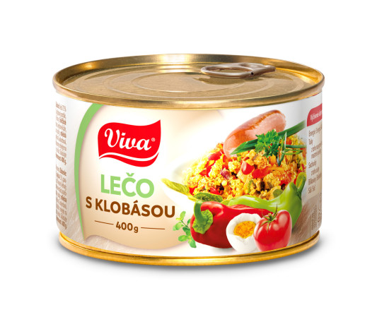 detail Viva Lečo s klobásou 400g