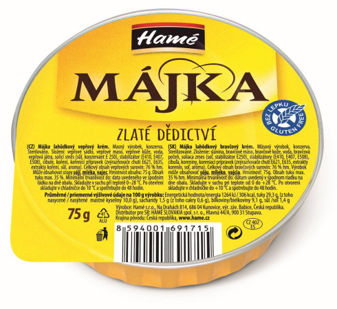 detail Hamé májka 75g - 28ks/kart