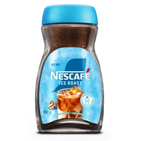 detail Nescafe 95g Iced sklo
