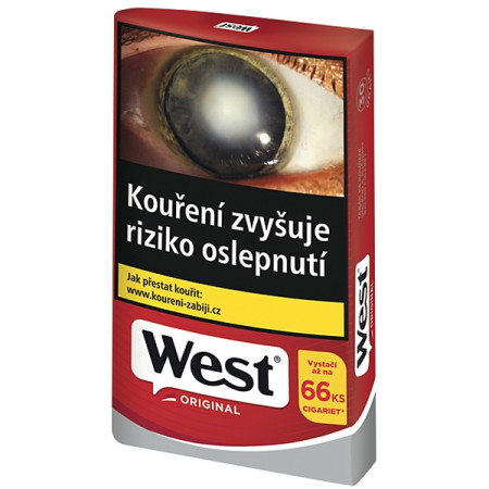 detail TABÁK WEST RED 30G