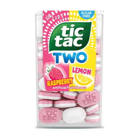 detail Tic Tac TWO 38,5g Raspberry & Lemon