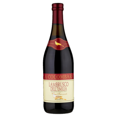chi tiết Lambrusco D.E. 0,75L Rosso
