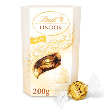 chi tiết Lindt Lindor white 200g