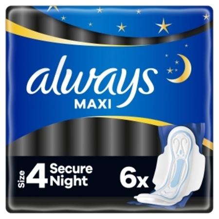 detail Always vlozky 6ks classic Maxi night x 16
