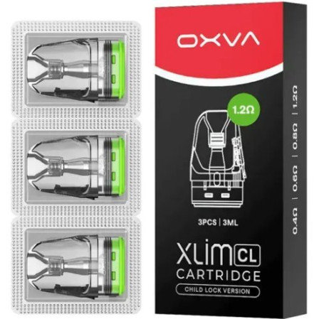 detail CARTRIDGE OXVA 1,2 XLIM CL/V3 2ML 3KS/BAL