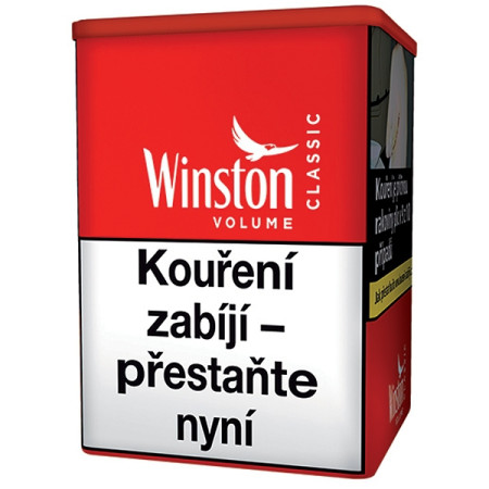 detail TABÁK WINSTON 69G RED TIN