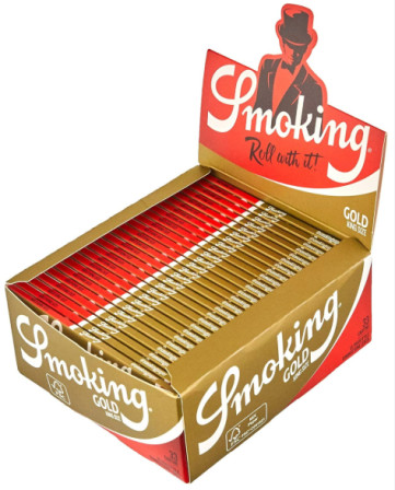 detail PAPÍRKY SMOKING KS SLIM GOLD 50 KS