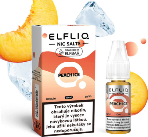 detail ELFLIQ 20MG PEACH ICE 10ML