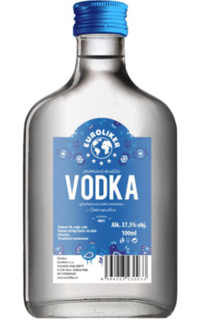chi tiết Euroliker Vodka 37,5% 0,1L ( 60KS*BAL)
