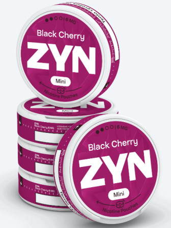 detail ZYN MINI BALCK CHERRY 6MG