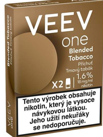 detail VEEV ONE 1000 POD 2KS BLENDED TOBACCO 18MG