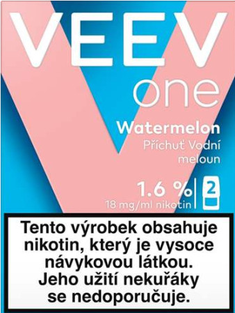 detail VEEV ONE 1000 POD 2KS WATERMELON MINT 18MG
