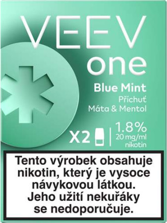 detail VEEV ONE 1000 POD 2KS BLUE MINT 18MG