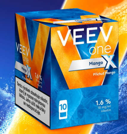detail VEEV ONE 1000 POD 2KS EXTRA MANGO 18MG