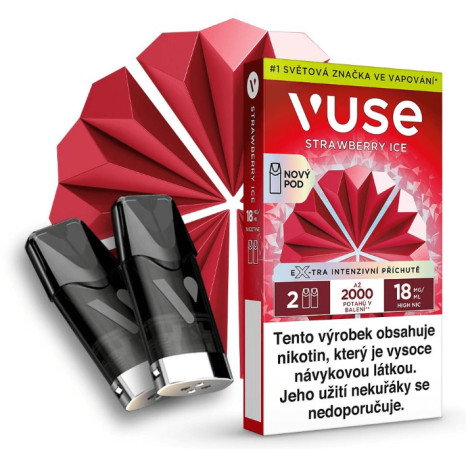 chi tiết VUSE POD STRAWBERRY MINT 20MG(U)