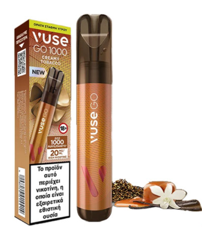 detail VUSE GO P1000 CREAMY TOBACCO