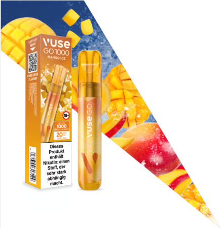 chi tiết VUSE GO P1000 MANGO