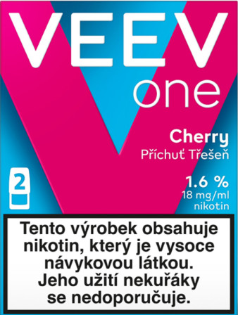detail VEEV ONE 1000 POD 2KS CHERRY 18MG