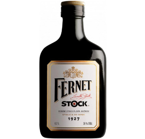 chi tiết Fernet Stock 38% 0,2 L