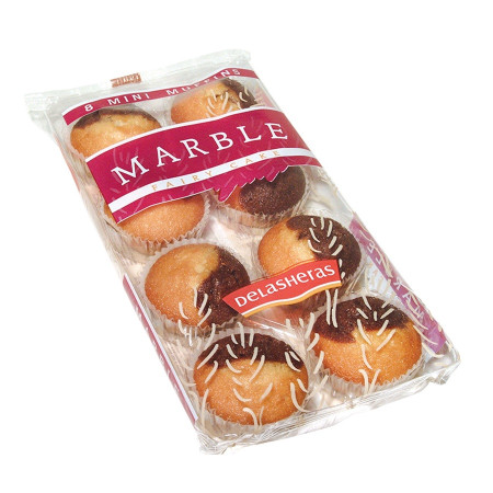 detail Mufin marble delasheras 180g x 14ks