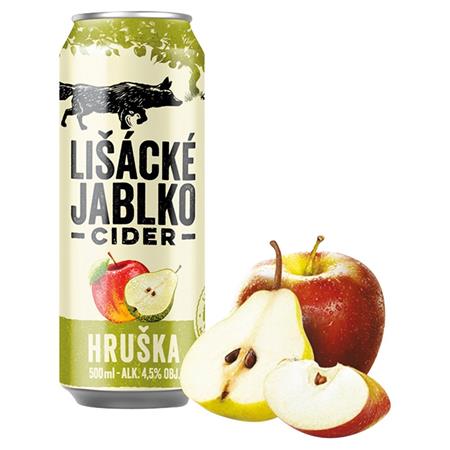 chi tiết Lišácké 500ml plech - Jablko + Hruška