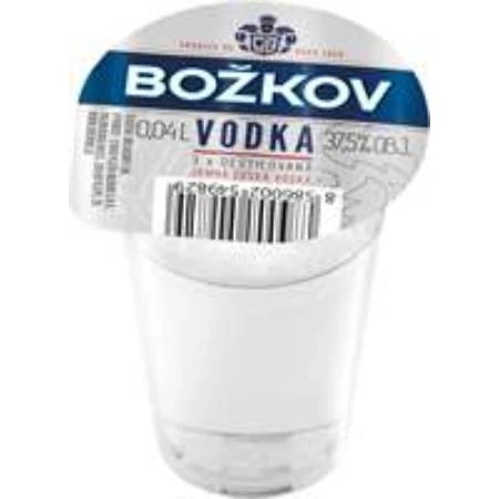 chi tiết Božkov vodka 37,5% 0,04L