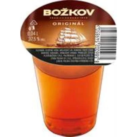 chi tiết Božkov Tuzemák panák 37,5% 0,04L