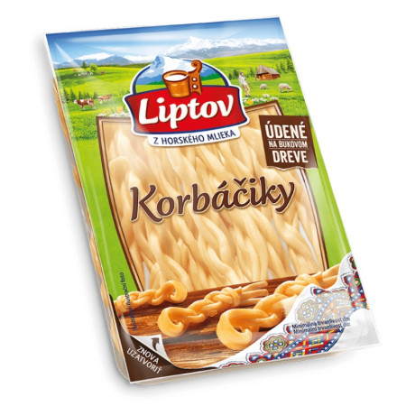 chi tiết Liptov Korbáčiky uzené 75g